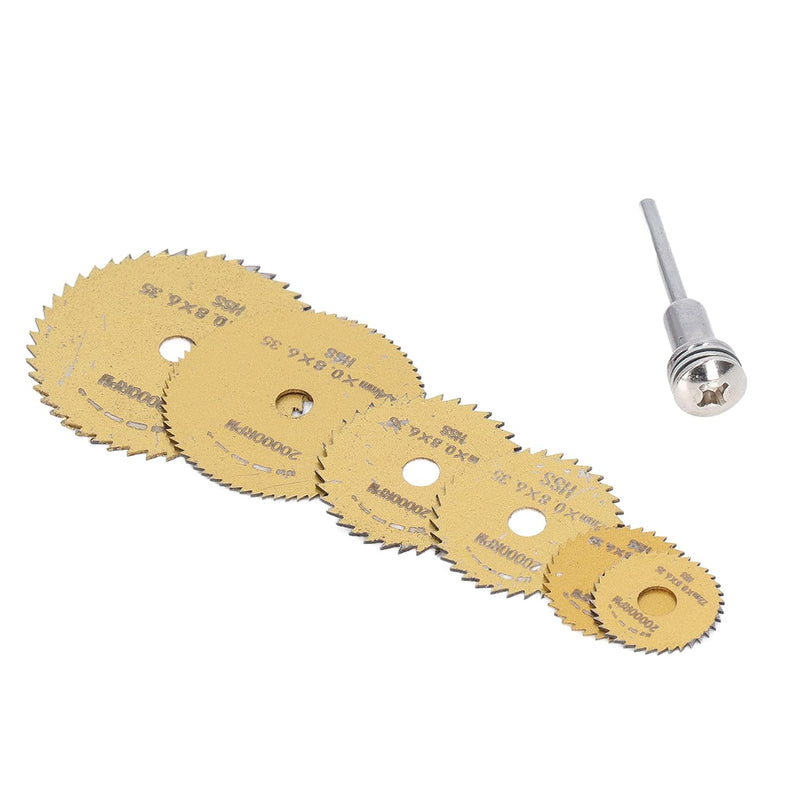 HHIP 5071-5000 6 Piece High Speed Steel Slitting Saw Set