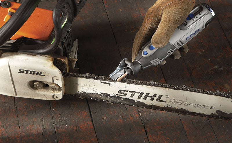 [Australia - AusPower] - Dremel A679-02 Sharpening Attachment Kit, For Sharpening Outdoor Gardening Tools, Chainsaws, and Home DIY Projects, 