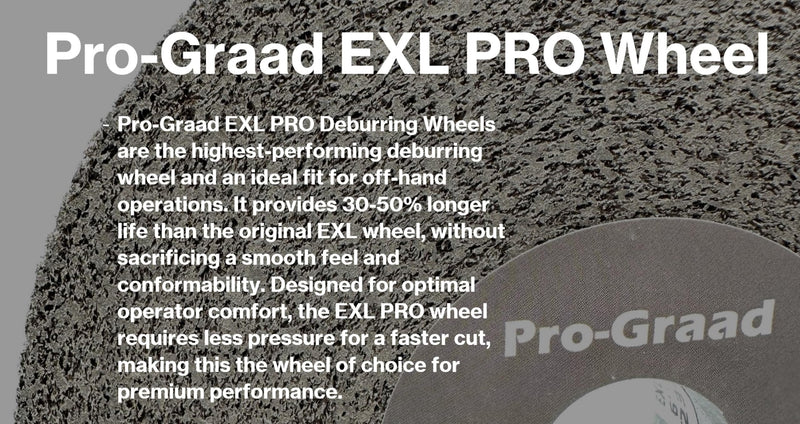 [Australia - AusPower] - EXL PRO Convolute Deburring Polishing Wheel - 6" x 1" x 1" 10S Fine Silicon Carbide - Professional Grade - Metal Deburring, Finishing and Polishing Wheel - (1 Pack) 6" x 1" x 1" 