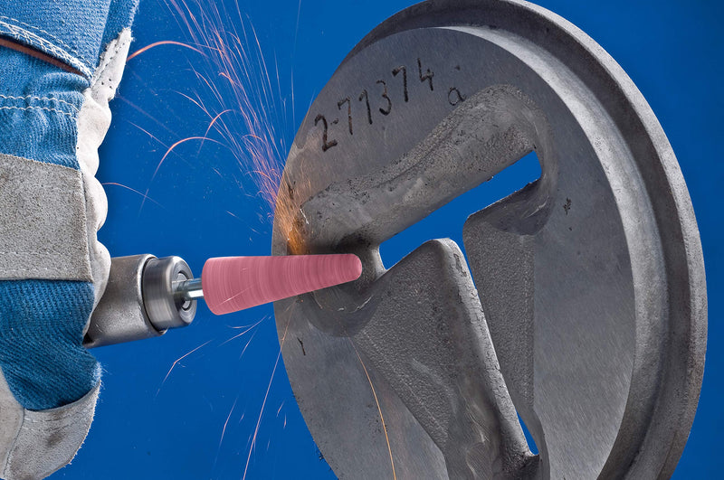[Australia - AusPower] - Pferd 33920131 EK Coarse Mounted Point Set, Multi-Colour, 6 mm Steel Edge design Schaft-ø 6 mm 