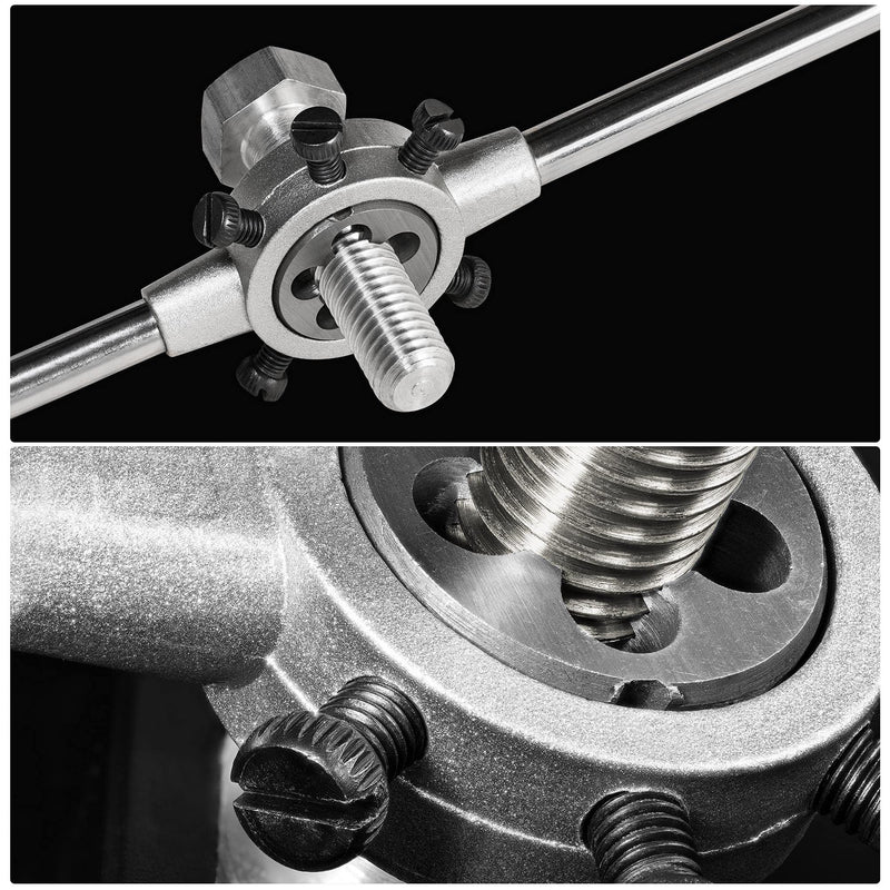[Australia - AusPower] - uxcell Die Stock Handle Wrench Holder for Metric M12-M14 / 24mm-38mm OD Round Die 