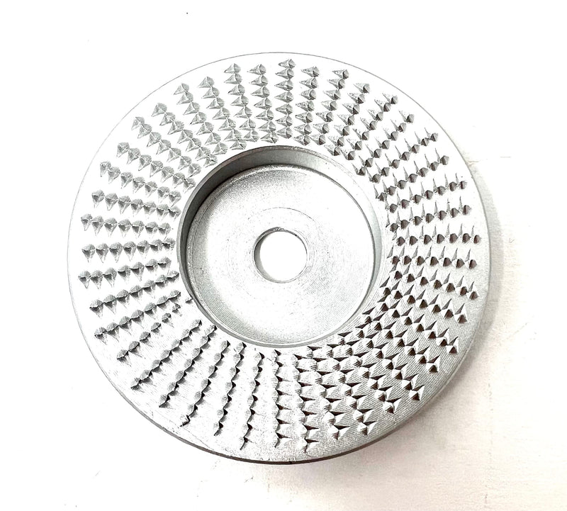 [Australia - AusPower] - WELLERWERKZEUGE Rasp Disc Grinding Disc 76 x 10 mm Raised Flat Wood Hoof Processing for Mini Battery Angle Grinder 10.8 V 12 V sublime 