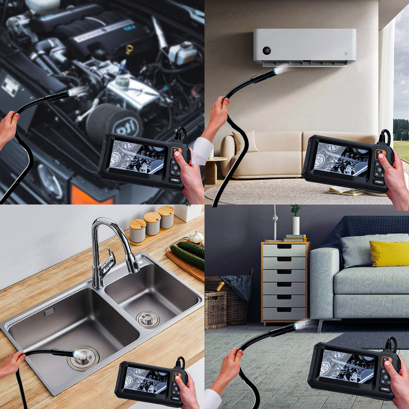 [Australia - AusPower] - Daxiongmao Borescope, Endoscope Camera with Light, IP67 Waterproof Endoscope, 1080P HD Inspection Camera, Borescope Camera with Light, Snake Camera, 16.5ft Endoscope Camera, Gadgets for Men (4.3) 
