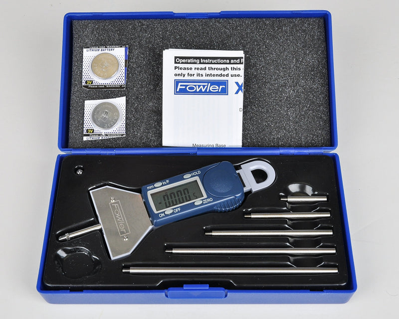 Fowler 54-225-555-0 Xtra-Value Electronic Depth Gage with 0-16"/406mm Measuring Range