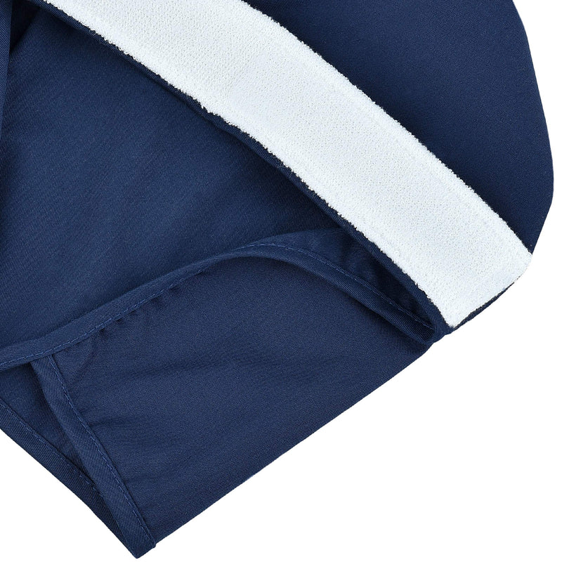 B-well Surgical Hood Fabric Surgical Caps Fabric Nurse Accessories for Doctors, Nurses, Dentists, Pharmacists, Vets, Medical Personnel, Blue