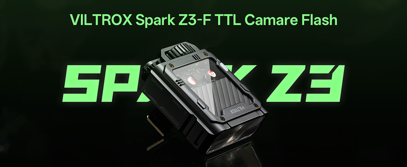 VILTROX Spark Z3-S TTL Camera Flash for Sony Compact Speedlite Spark Z3-S-Gray