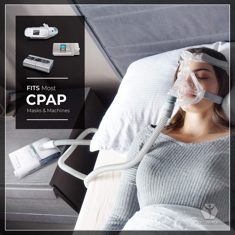 [Australia - AusPower] - CPAP Hose Universal CPAP Tubing - 6 Foot (72") - USA Made Compatible with All Machines - 1 Hose without Brush 72 Inch (Pack of 1) 