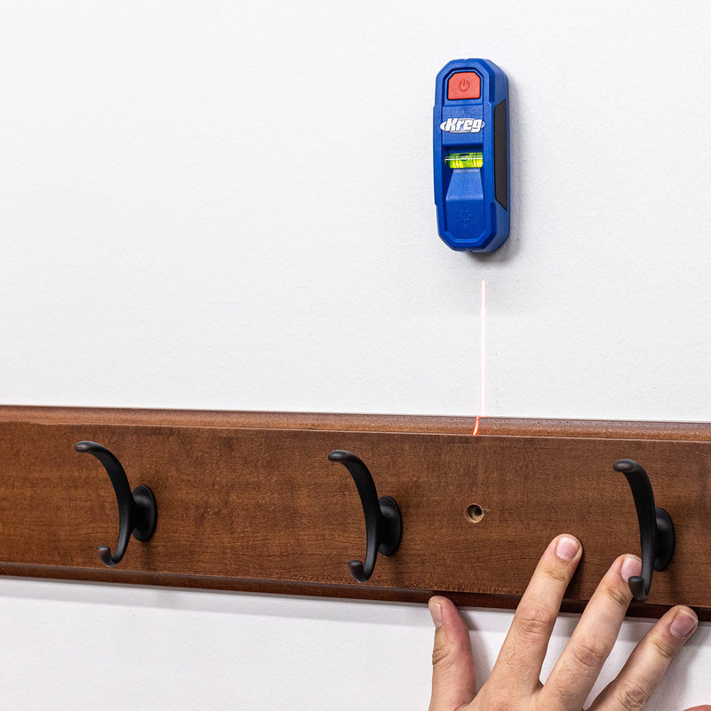 [Australia - AusPower] - Kreg KMM1000LZ - Kreg Magnetic Stud Finder with Laser-Mark - Stud Finder & Wall Scanner - Magnetic Stud Finder Tool - With Precise Stud Magnet 