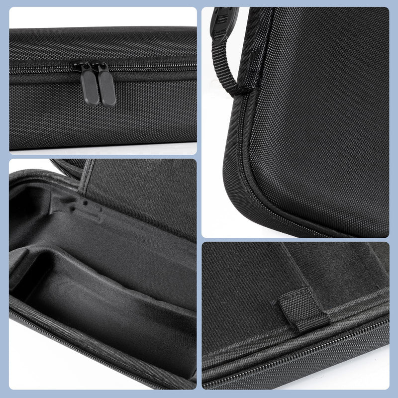 [Australia - AusPower] - CoBak Hard Carrying Shell Case for PlayStation Portal Remote Player -with Screen Protective Cover, Accessories Storage Bag & Hard Shell for Ultimate Protection. Black 