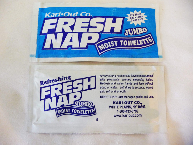 [Australia - AusPower] - Moist Wet Wipe Wet Nap Towelette/Xtra Large 8 X 10 / Lemon Scent / 50 Count Pack 