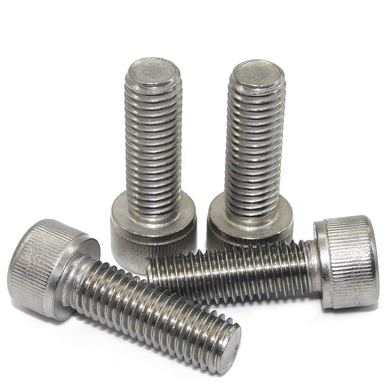 [Australia - AusPower] - Fullerkreg M6-1.0 x 20MM Socket Head Cap Screws, Allen Socket Drive, Din 912, AISI 304 Stainless Steel (18-8), Full Thread, Bright Finish, Machine Thread, Quantity 20 M6 X 20mm 