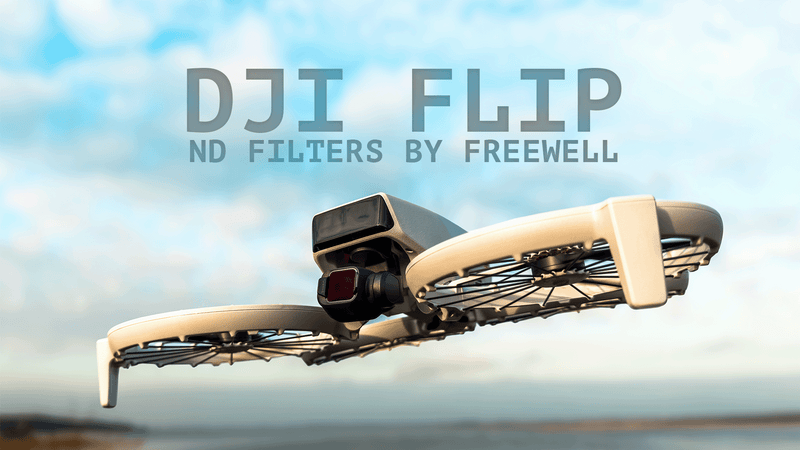 Freewell Bright Day Filter Kit for DJI Flip Drone – ND8/PL, ND16/PL, ND32/PL, ND64/PL, ND1000, UV for Light Control and Glare Reduction Bright Day Kit