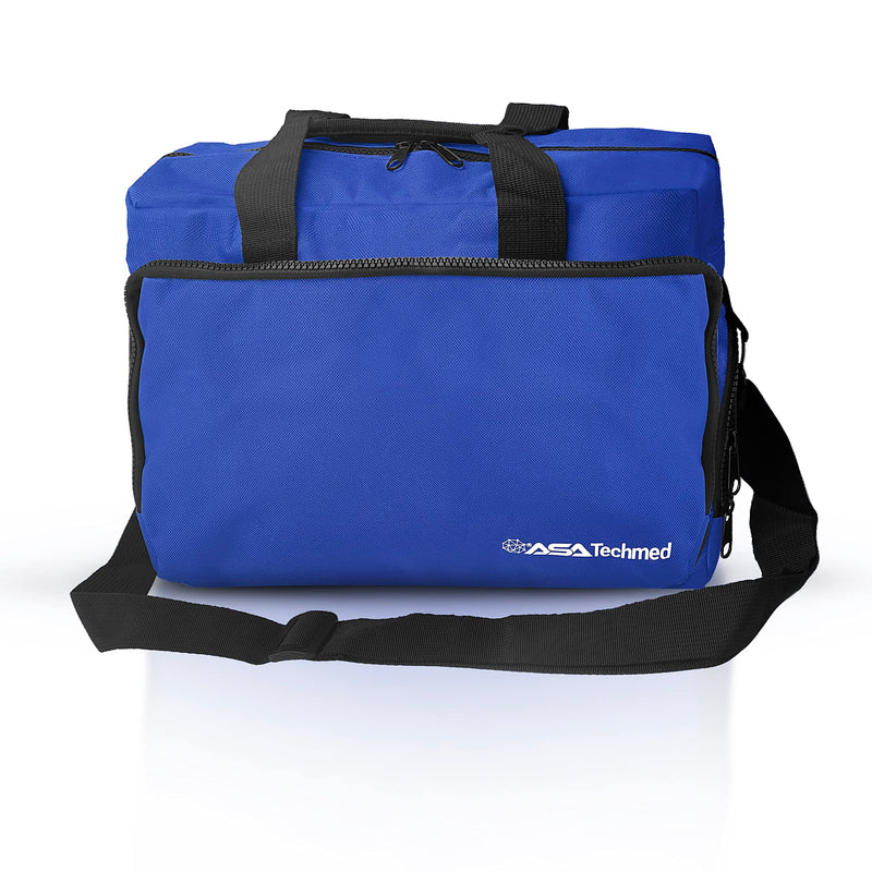 [Australia - AusPower] - ASA TECHMED Nurse Bag for Medical Equipment, Nurse Accessories Bag Ideal for Doctors, Nurses, Home Health Aids, Medical Students (Blue) 