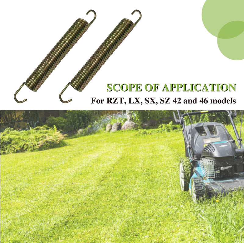 [Australia - AusPower] - 732-05559 Tension Spring, 0.75 Dia, 5.87 Z Force, Ideal for RZT, LX, SX, SZ 42 and 46 Models - Unleashes The Power of Durability and Precision 2 Springs 
