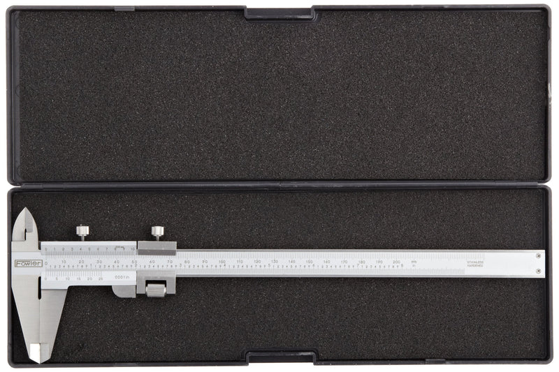 [Australia - AusPower] - Fowler 52-058-008-0, Vernier Caliper with 0-8"/200mm Measuring Range 8"/200mm 0.001"/0.02mm 52-058-008-0 0-8"/0-200mm 