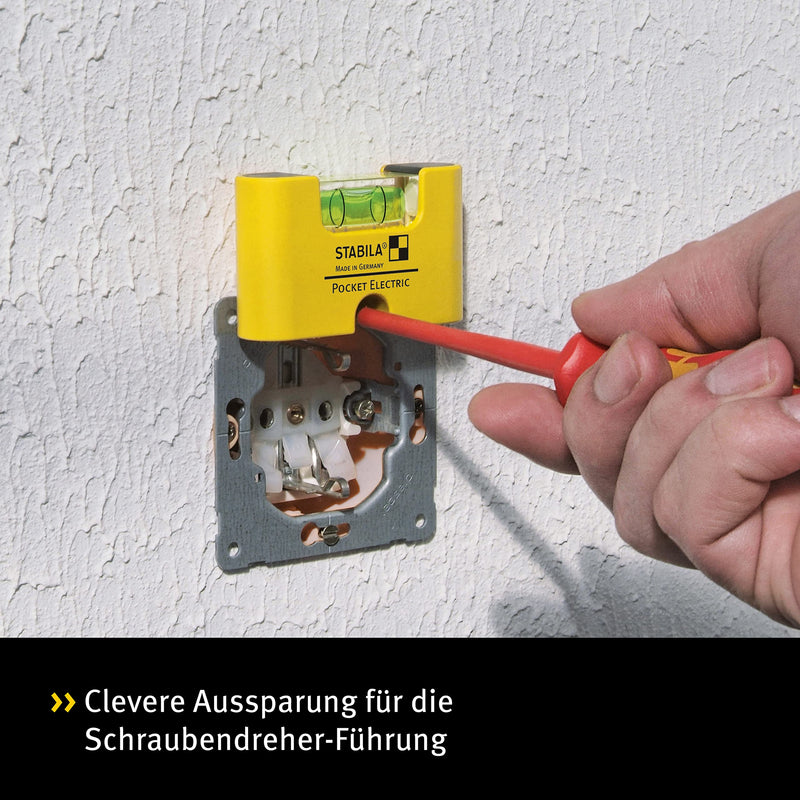[Australia - AusPower] - Stabila Type 70 Electric and Pocket Electric Spirit Level, 17775 ohne Gürtelclip 