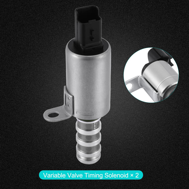 AULINK 11368610388 11367587760 OCV Oil Control Variable Valve Timing VVT Solenoid 2 PCS For Mini Cooper R56 2002-2016,R57/R59 2005-2016,R58 2012-2016,R60 2011-2016,R61 2013-2016