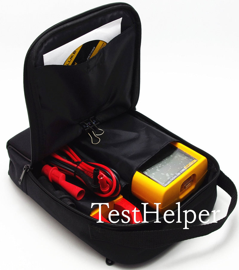 [Australia - AusPower] - KCH20 Big Size Soft Carrying Case Use For Handheld Multimeter,Phase Indicator,Thermometer, Calibrator,Clamp meter,Network,Process Meter, Combo Kit 