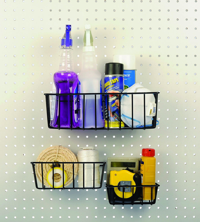 [Australia - AusPower] - Dorman Hardware 4-9845 Assorted Pegboard Wire Basket Set, (Set of 3) 