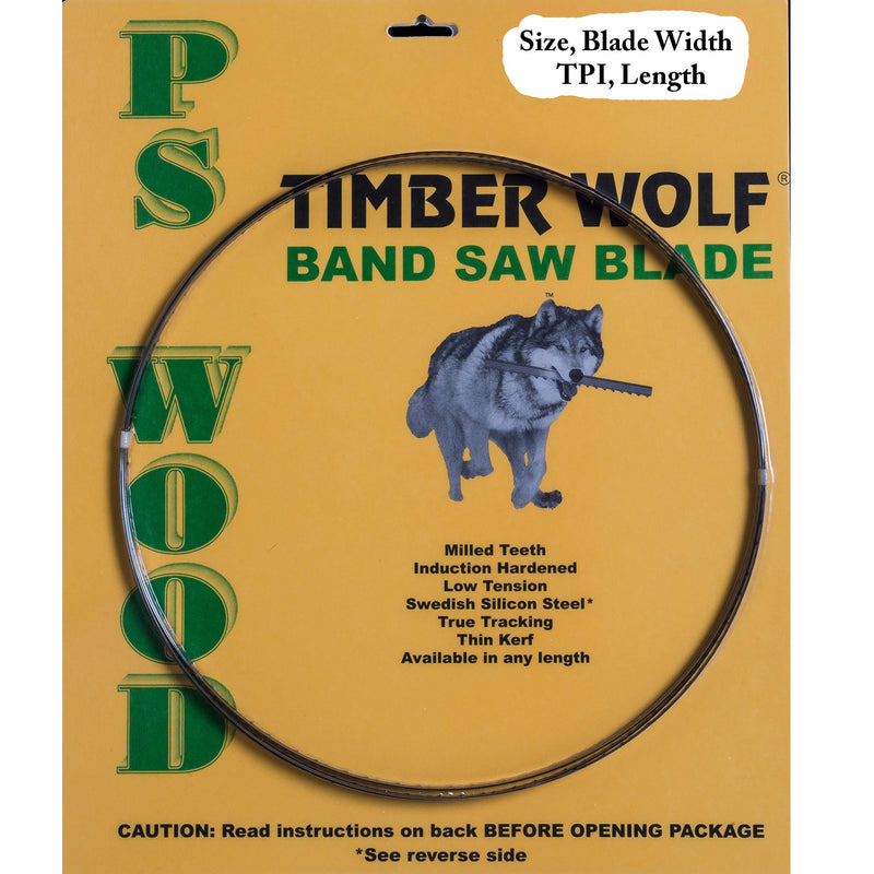 [Australia - AusPower] - Timber Wolf 70 1/2 x 1/4 x 6 tpi band saw blade 