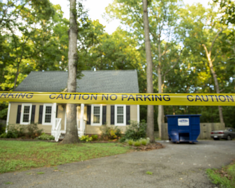 Caution No Parking Tape & 2 Pack of Caution Tape 3 inch x 1000 feet • Tear Resistant Design.