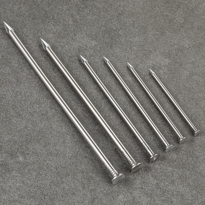 [Australia - AusPower] - (350 pcs)1 inch Stainless Steel 304 Nails, Hanging Nails, Wall Nails, Dowels, Long Nails 1 Ss 