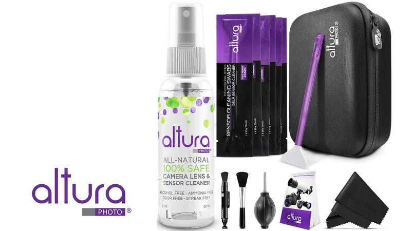 Altura Photo Camera Cleaning Kit, Full Frame Sensor Cleaner DSLR Mirrorless