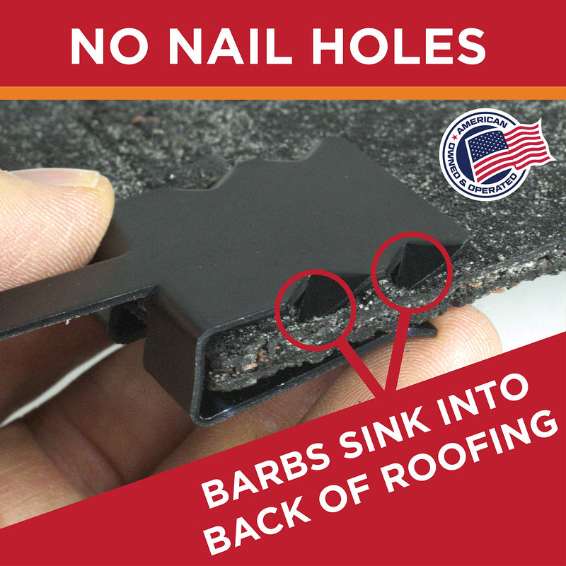 [Australia - AusPower] - Roof Clips | Safe for Heat Tape, Electric Cable & Roof Heat Cable Installation | Prevents Roof Damage | Easy Nail-Free Outdoor Cable Clips | Your Ultimate Cable Clip (.325-25 Pack) .325 - 25 Pack 