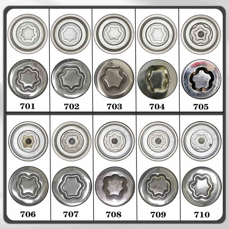 JL 701 for 27mm Nuts, Wheel Locking Nut Key for Jeep (JL) Dodge | Wheel Lock Nut Socket Adapter, Anti-Theft Lug Nut Removal Tool, Anti-Theft Screw Remover, Repair Tool, Tyre Fitting, garage