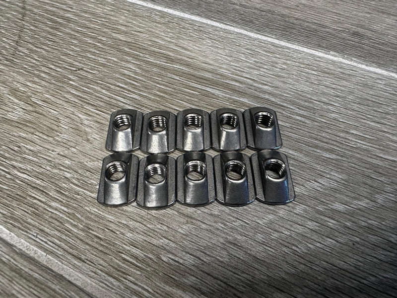 [Australia - AusPower] - M8 Hydrofoil Mounting T-Nuts (Stainless-Steel) 