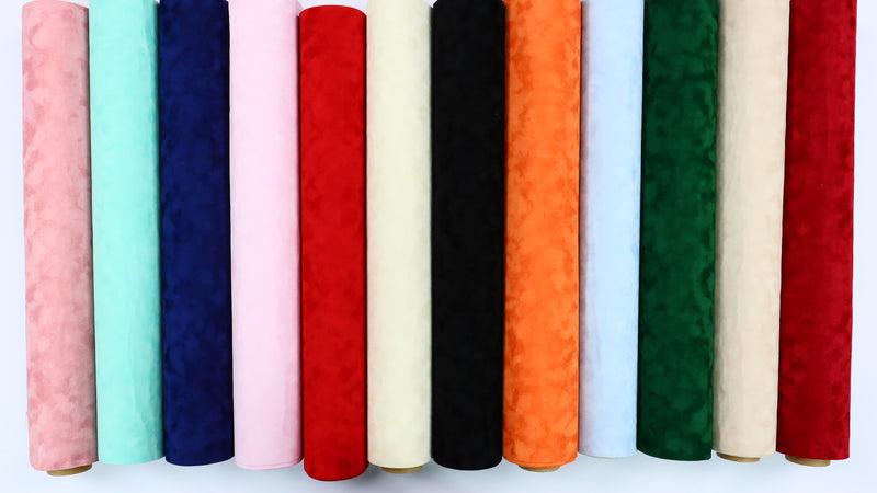 15.7"x472" Green Velvet Wallpaper Peel and Stick Soft Mottled Felt Drawer Liner Roll Self Adhesive Velvet Fabric Flocking Liner for Jewelry Drawer Dresser Shelf DIY Art & Crafts Displays 15.7"W x 472"L