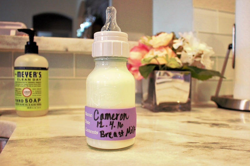 Pumpkin Doodle The Original Write and Reuse Baby Bottle Labels for Daycare Standard Multi