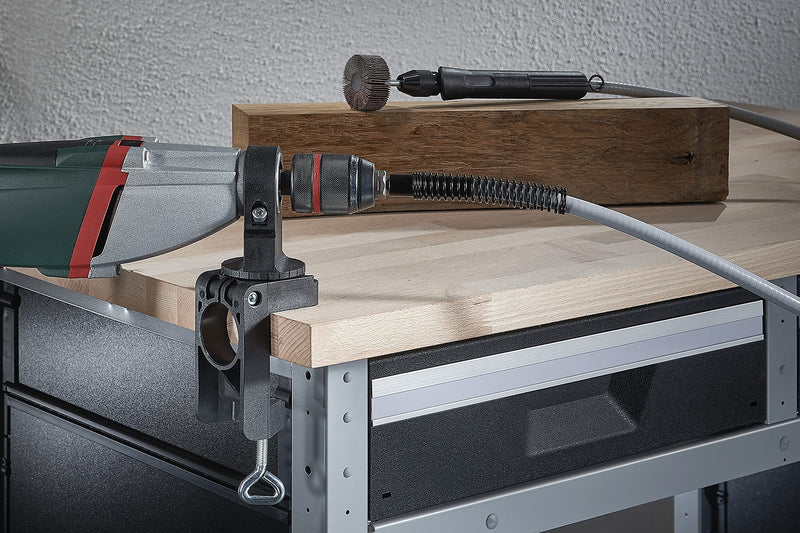[Australia - AusPower] - Wolfcraft 4802000 43mm Universal Drill Clamp/Rotating/ Euronorm 