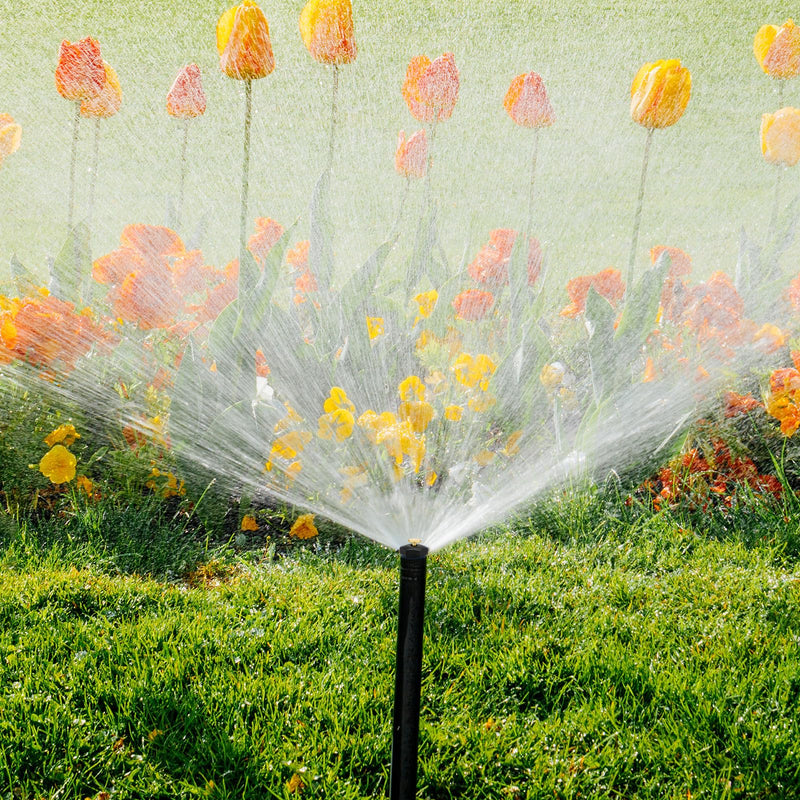[Australia - AusPower] - 30 Pcs Sprinkler Nozzle 1/2 Inch Garden Misting Nozzles Adjustable 360 Degree Lawn Watering Universal Micro Irrigation Sprinkler Heads for Agriculture Lawn Watering Irrigation System 