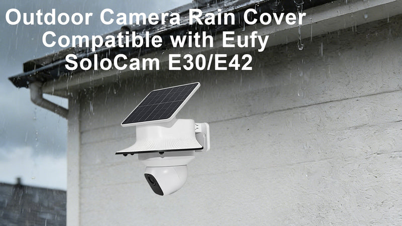 Rain Cover Compatible with Eufy Security SoloCam S340,Eufy SoloCam E42/E30 2 Pack-Compatible with Eufy SoloCam S340/E30/E42