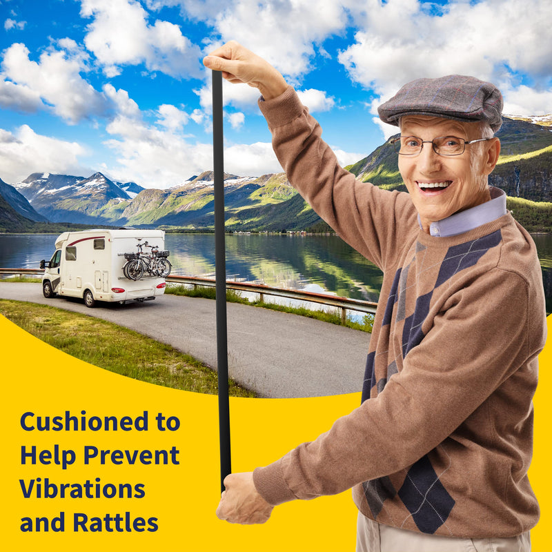 [Australia - AusPower] - Self Adhesive Camper Mount Foam Tape 3/16in x 1 1/4in x 33ft for Truck Shells, RVs, Cars, Boats and Home. Helps Stop Vibrations, Scratches and Squeaks. Seal Around Air Conditioners, Doors and Windows 1 Pack 