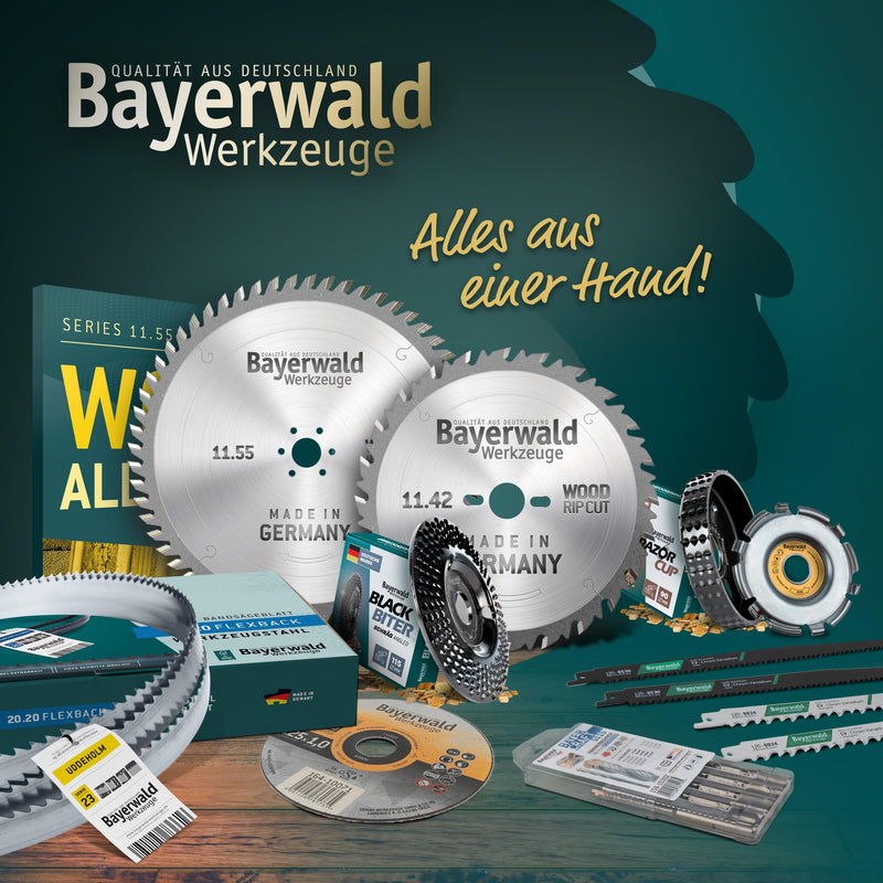 [Australia - AusPower] - Bayerwald Tool Steel Band Saw Blade - 2100 x 13 x 0.65 x 6 / Wood, Non-ferrous Metals, Plastic, Thin Sheets/Saw Band Suitable for Band Saws 2100 x 13 x 0.65 x 6 ZpZ / 4mm ZAB(Werkzeugstahl) 