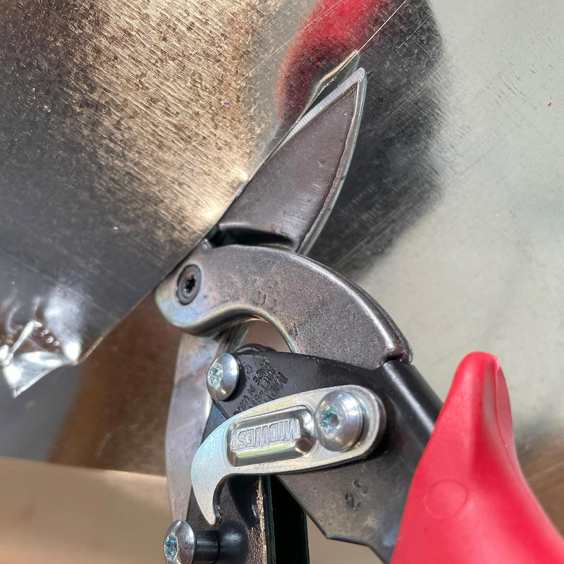[Australia - AusPower] - MIDWEST Aviation Snip - Left Cut Upright Tin Cutting Shears with Forged Blade & KUSH'N-POWER Comfort Grips - MWT-6900L Classic 
