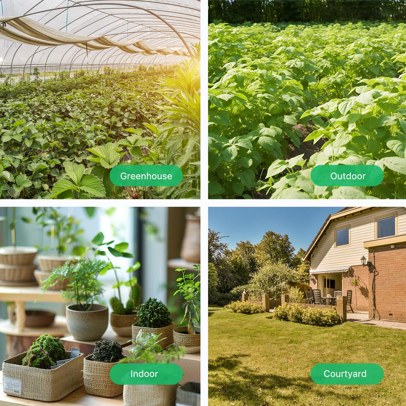 THIRDREALITY Smart Soil Moisture Sensor Gen2 3Pack,Zigbee hub Needed, nhanced Signal Stability,Capacitive Moisture Monitoring,Garden Planting, Compatible with Hubitat,SmartThings,Home Assistant,Homey 3 Pack