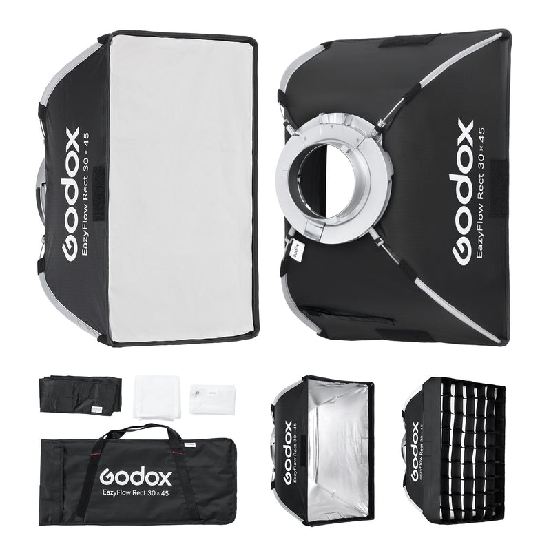 Godox EazyFlow Rect 40x40/15.7x15.7 Foldable Softbox EazyFlow Rect 40x40cm 15.7x15.7
