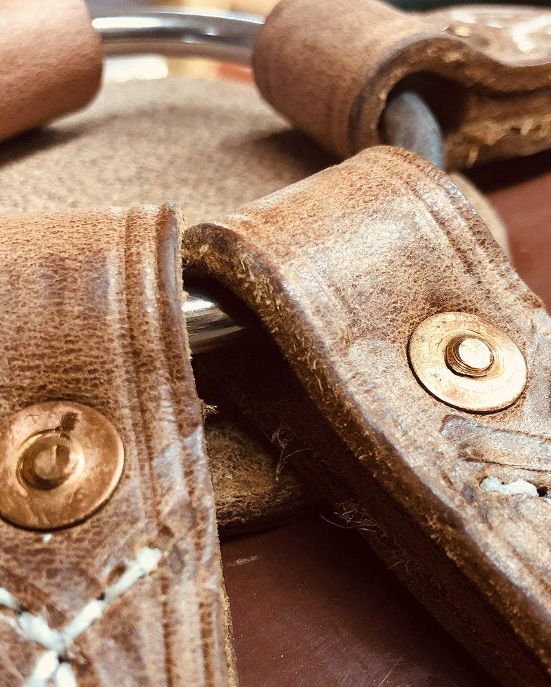 [Australia - AusPower] - Copper Rivets & Burrs, 5/8-Inch, No. 9 Size, 1 pound ? 130 sets, Rust-Proof, Ideal for Belts, Halters, Bridles, Collars, Leather-Crafting, Tack Repairs 5/8" 