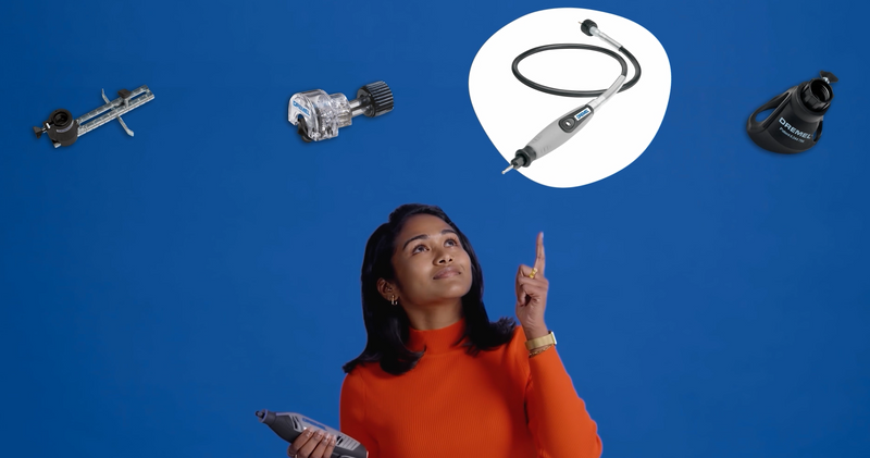 Dremel 225 Flex-Shaft - Multi-Purpose Flexible Shaft Extension for Dremel Rotary Multitools
