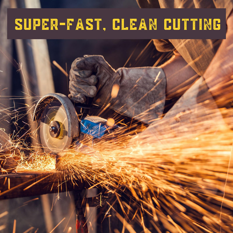 [Australia - AusPower] - Bates- Cutting Wheels, 10 Pack, 4-1/2” x 7/8”, Cut Off Wheels, 4-1/2 Cutting Wheels, Cutting Wheel 4-1/2 for Angle Grinder Cut Off Wheel, Cutoff Wheel, 4-1/2 Cut Off Wheel 