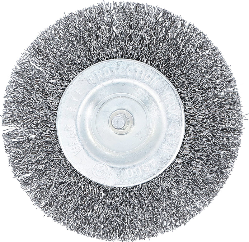 [Australia - AusPower] - BGS 3077 Disc Brush, Silver, 100 mm 