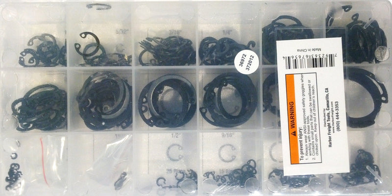 [Australia - AusPower] - 300 Piece Internal Retaining Ring Assortment 