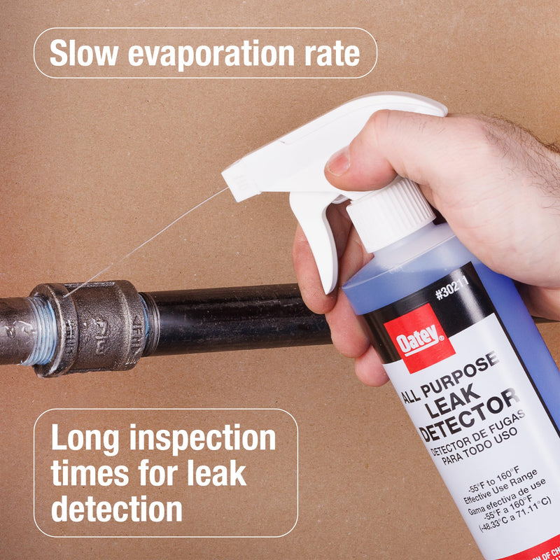 [Australia - AusPower] - Oatey 30211 All Purpose Leak Detector, 16 oz, Blue, 16 Fluid Ounces 