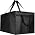 2 Pack XXXL-Large Insulated Grocery Shopping Bags, Green, Reusable Bag,Thermal Zipper,Collapsible,Tote,Cooler,Food Transport hot and Cold,for instacart,Camping,Recycled Material delivery Groceries, XXXL（24W x 15H x 14D） Black-Gr