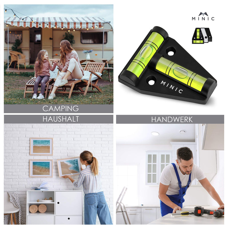 [Australia - AusPower] - Cross Spirit Level, Black standard 