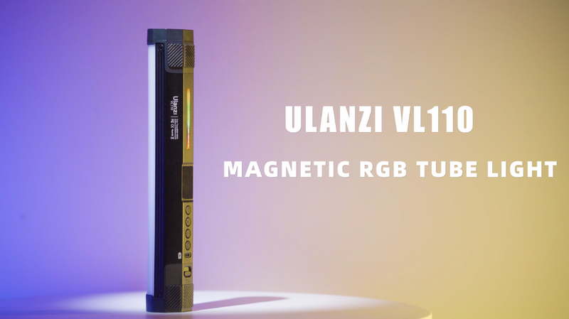 ULANZI VL110 RGB Light Wand, Handheld Light Stick Camera LED Video Tube