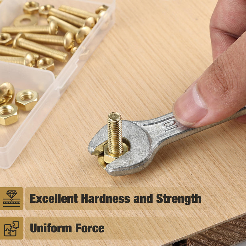 [Australia - AusPower] - Mr. Pen- Gold Nuts and Bolts Kit & Hand Drill with 10 Drill Bits 
